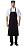 Фартук повара 'Мауро' черный