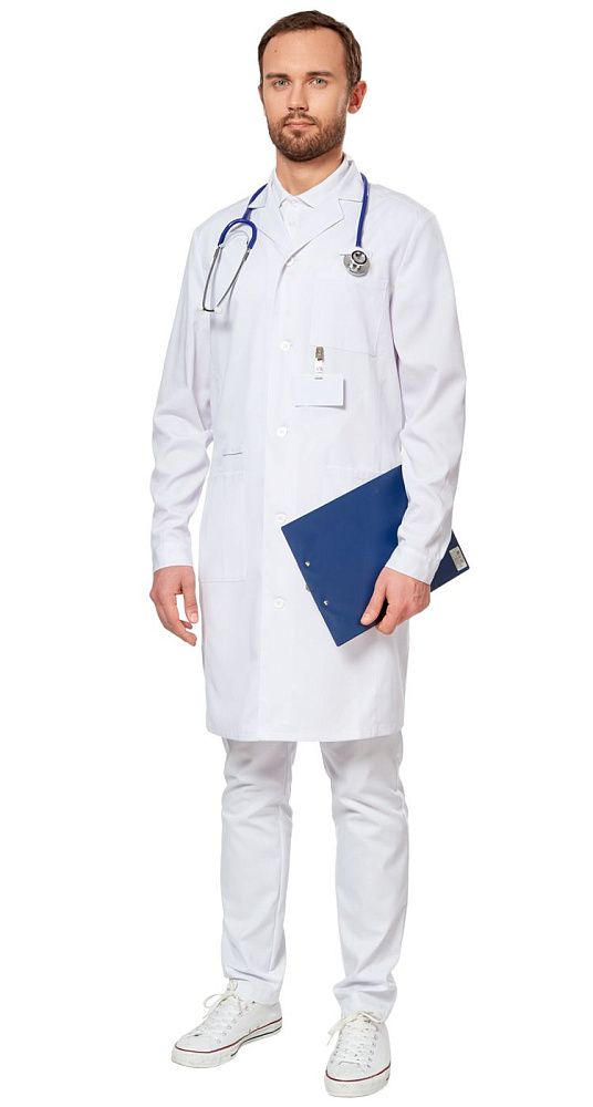 Халат мужской LL1202 белый